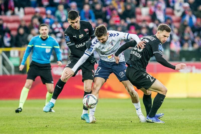Football. PKO BP Ekstraklasa. Gornik Zabrze - Cracovia Krakow. 06.03.2022