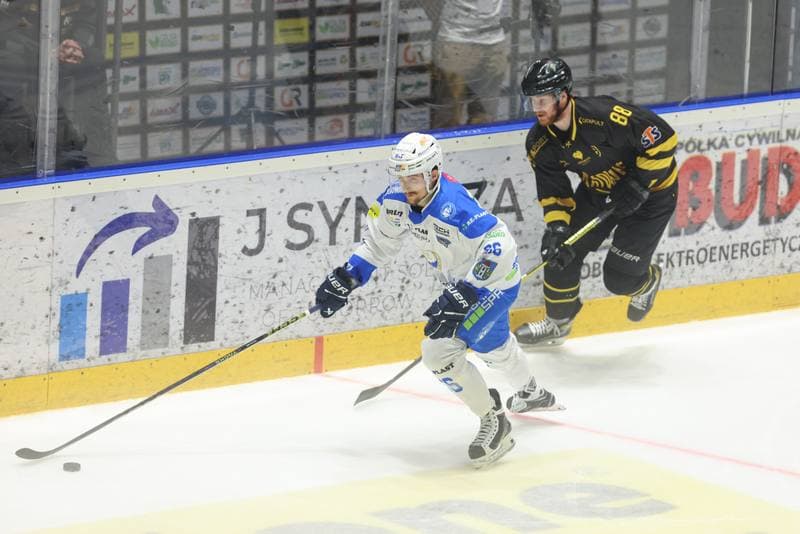 Ice Hockey. Tauron Hokej Liga. Re-Plast Unia Oswiecim - GKS Katowice. 07.04.2024