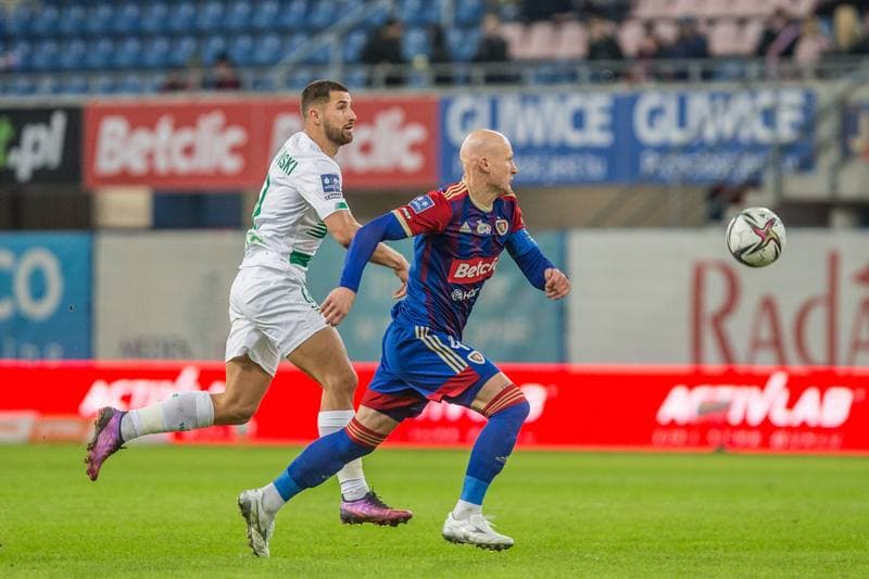 Football. PKO BP Ekstraklasa. Piast Gliwice - Lechia Gdansk. 12.03.2022