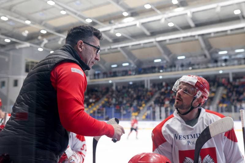 Ice Hockey. Friendly Match. Poland - Hungary. 12.04.2024