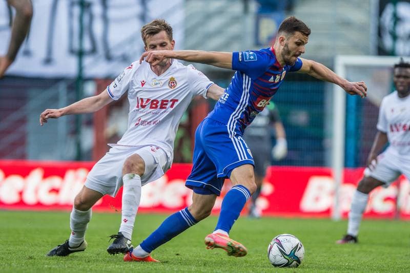 Football. PKO BP Ekstraklasa. Piast Gliwice - Wisla Krakow. 16.05.2021