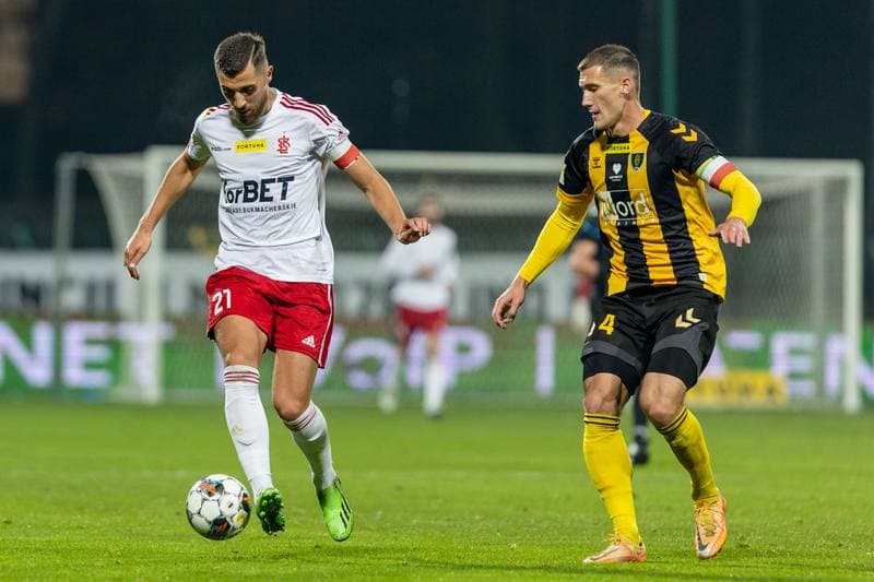 Football. Fortuna I Liga. GKS Katowice - LKS Lodz. 11.11.2022