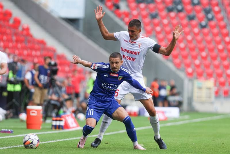 Football. Betclic I Liga. GKS Tychy - Miedz Legnica. 21.07.2024