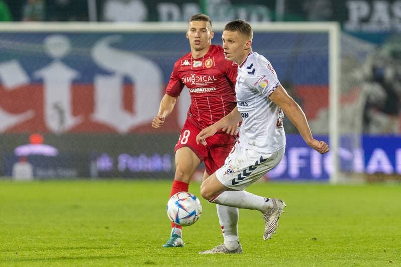 Football. PKO BP Ekstraklasa. Gornik Zabrze - Widzew Lodz. 28.10.2022
