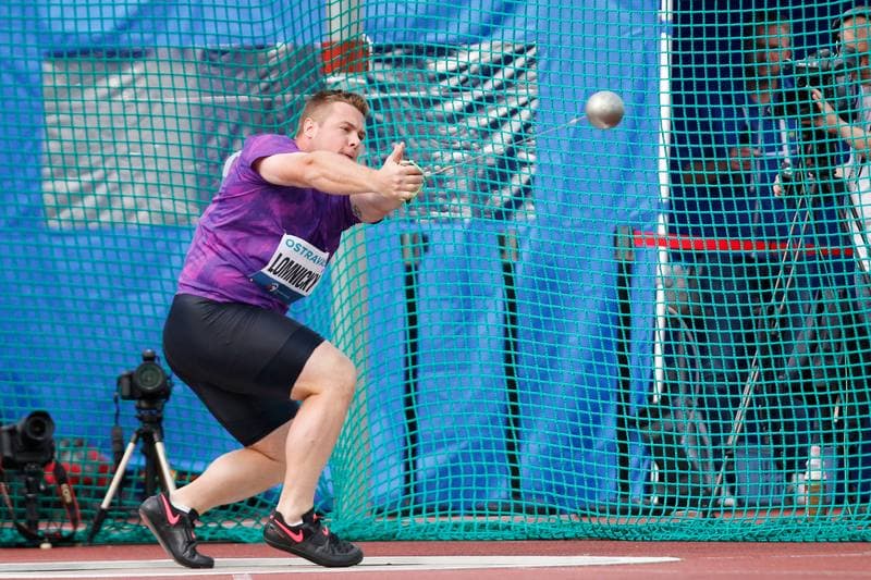 Athletics. Ostrava Golden Spike. Hammer Throw. 19.05.2016