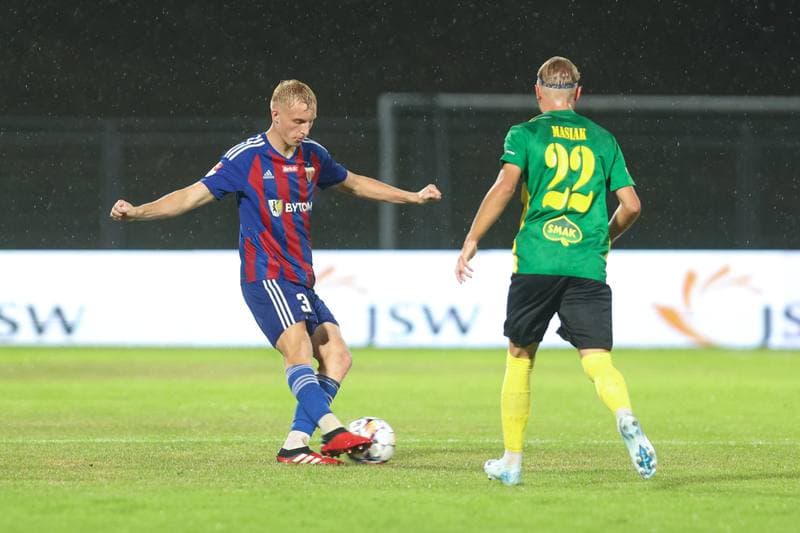 Football. Betclic II liga. GKS Jastrzebie - Polonia Bytom. 17.08.2024