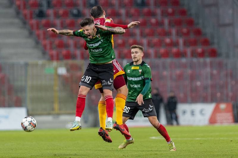 Football. Fortuna I Liga. GKS Tychy - Chojniczanka Chojnice. 11.11.2022
