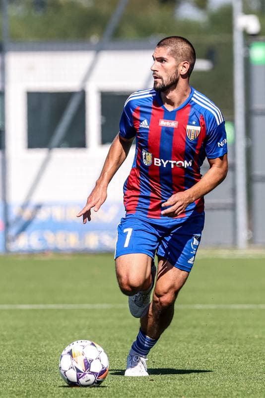 Football. Betclic II liga. Polonia Bytom - LKS II Lodz. 21.09.2024