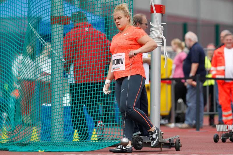 Athletics. Ostrava Golden Spike. Hammer Throw. 19.05.2016
