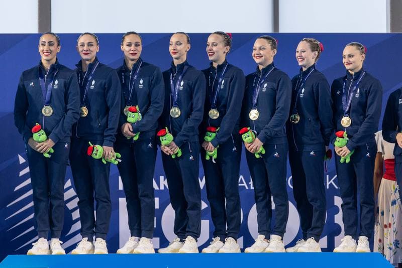Artistic Swimming. European Games. Team Acrobatic Routine. 24.06.2023