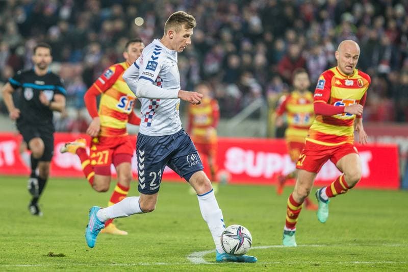 Football. PKO BP Ekstraklasa. Gornik Zabrze - Jagiellonia Bialystok. 14.02.2022