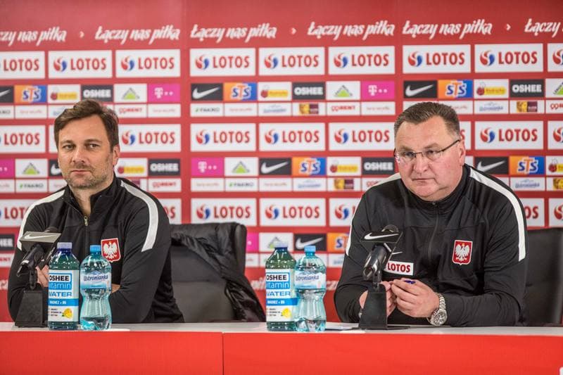 Football. Poland national team. Press Conference. 21.03.2022
