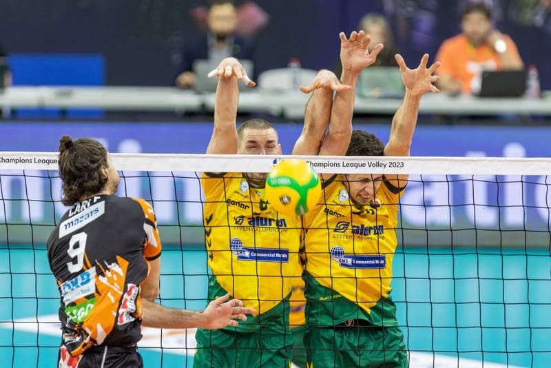 Volleyball. CEV Champions League. Aluron CMC Warta Zawiercie - Berlin Recycling Volleys. 30.11.2022