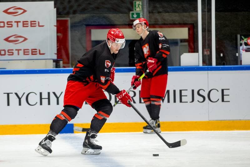 Ice Hockey. Poland national team. Training. 01.05.2022