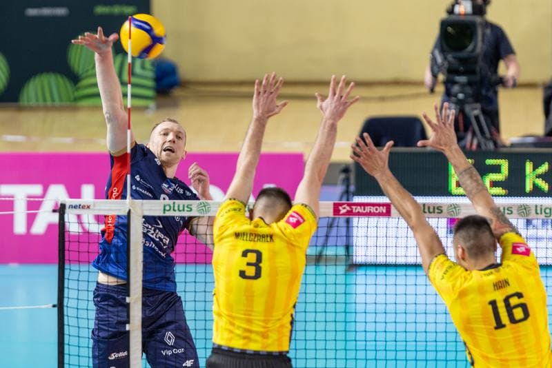 Volleyball. PlusLiga. GKS Katowice - Grupa Azoty ZAKSA Kedzierzyn-Kozle. 08.12.2022