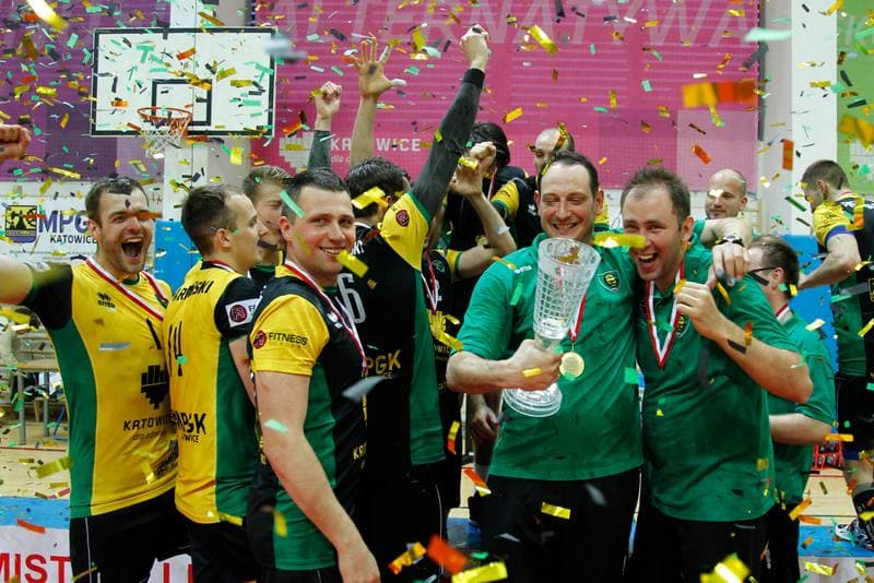 Volleyball. I Liga. GKS Katowice - SMS PZPS Spala. 18.05.2016
