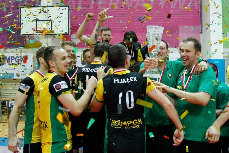 Volleyball. I Liga. GKS Katowice - SMS PZPS Spala. 18.05.2016