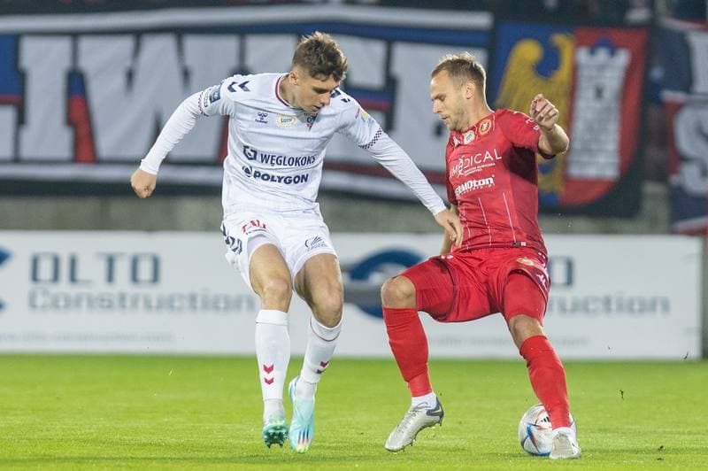 Football. PKO BP Ekstraklasa. Gornik Zabrze - Widzew Lodz. 28.10.2022