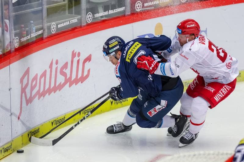 Ice Hockey. Tipsport Extraliga. Ocelari Trinec - Bily Tygri Liberec. 21.09.2023