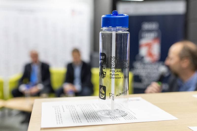 Ice Hockey. IIHF U20 World Championship Division 1B. Press Conference. 12.12.2022