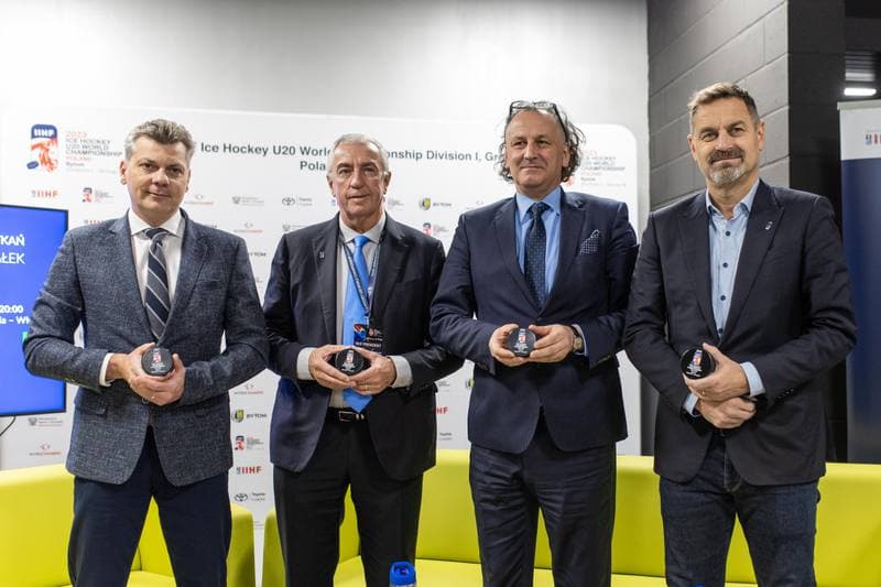 Ice Hockey. IIHF U20 World Championship Division 1B. Press Conference. 12.12.2022
