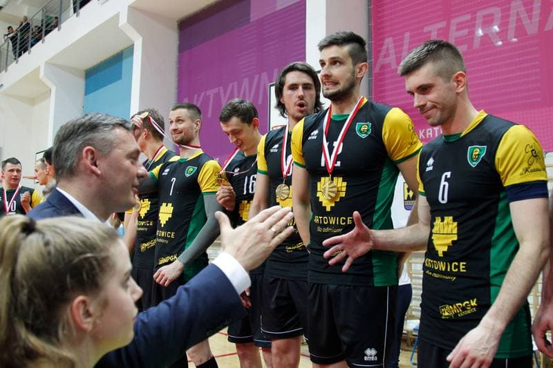 Volleyball. I Liga. GKS Katowice - SMS PZPS Spala. 18.05.2016