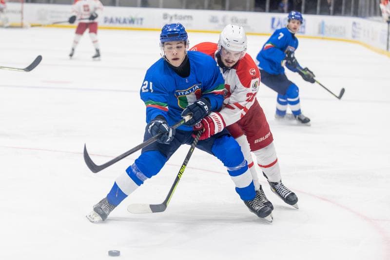 Ice Hockey. U20 World Championship Division 1B. Ukraine - Poland. 16.12.2022