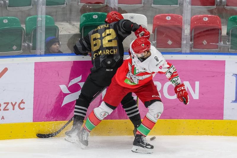 Ice Hockey. Tauron Hokej Liga. Zaglebie Sosnowiec - Comarch Cracovia. 19.11.2023
