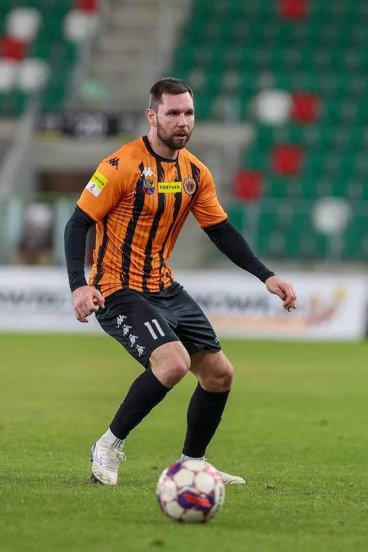 Football. Fortuna I Liga. Zaglebie Sosnowiec - Chrobry Glogow. 19.12.2023