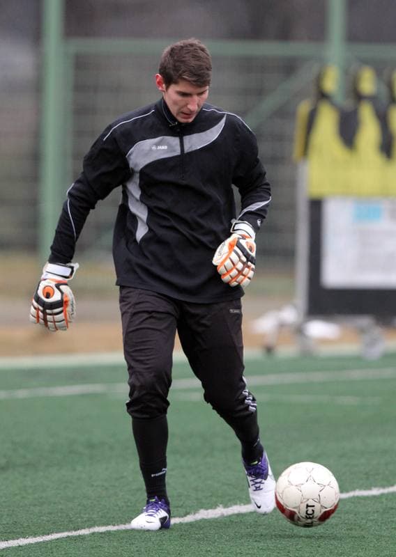 Football. Ruch Radzionkow. Training. 30.09.2010
