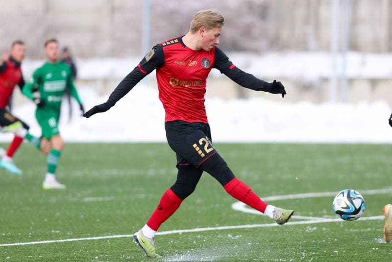 Football. Sparing. Gornik Zabrze - MFK Karvina. 19.01.2024