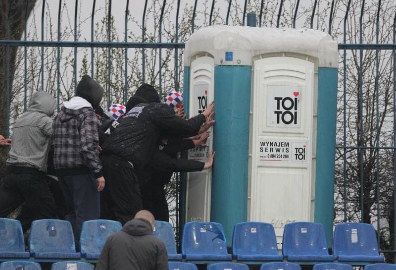 Football. T-Mobile Ekstraklasa. Ruch Chorzow - Gornik Zabrze. 15.04.2012