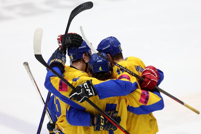 Ice Hockey. Olympic Qualification. Poland - Ukraine. 09.02.2024