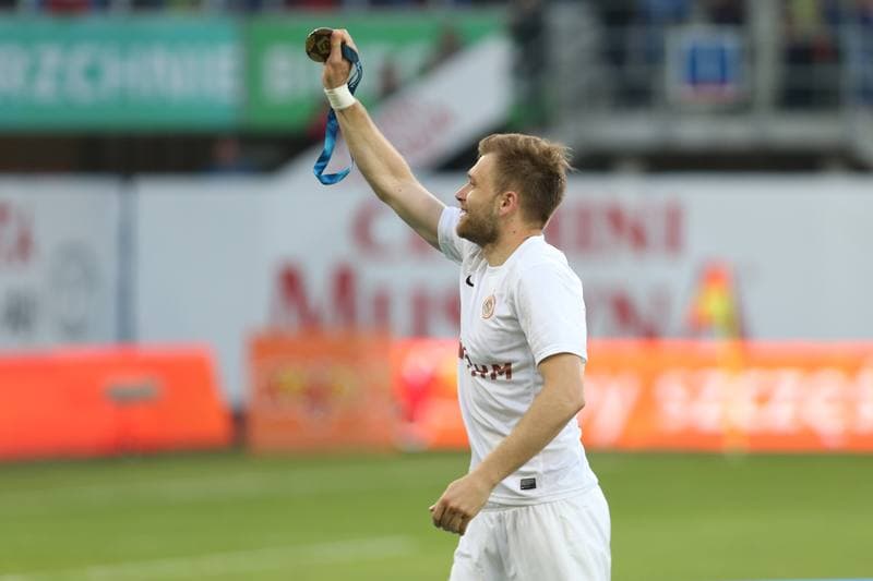 Football. Ekstraklasa. Piast Gliwice - Zaglebie Lubin. 15.05.2016