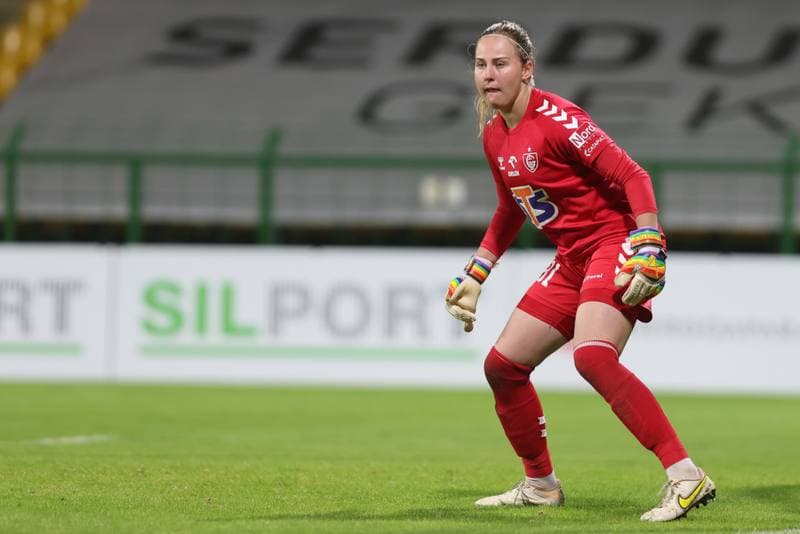 Football. UEFA Women's Champions League. GKS Katowice - RSC Anderlecht. 06.09.2023
