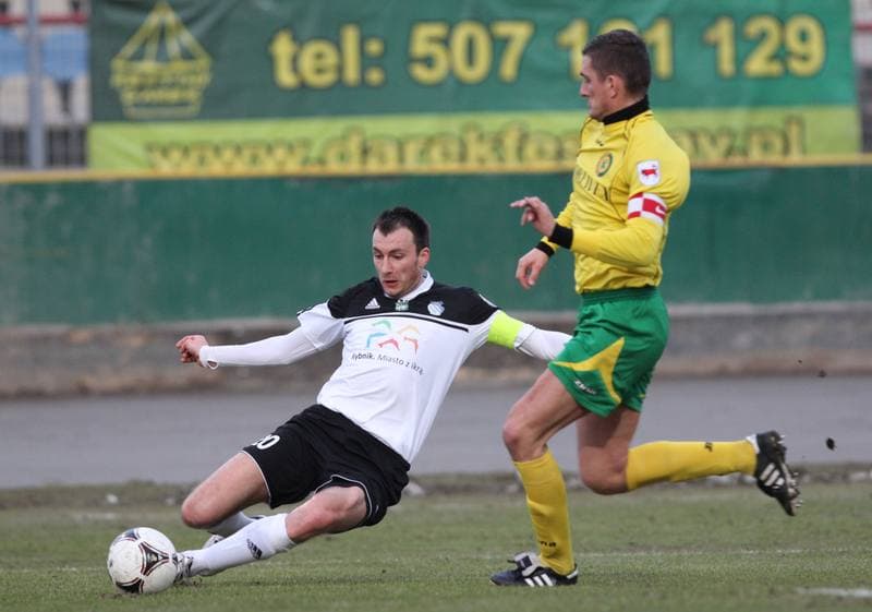 Football. II liga - grupa Zachodnia. Energetyk ROW Rybnik - Tur Turek. 12.04.2013