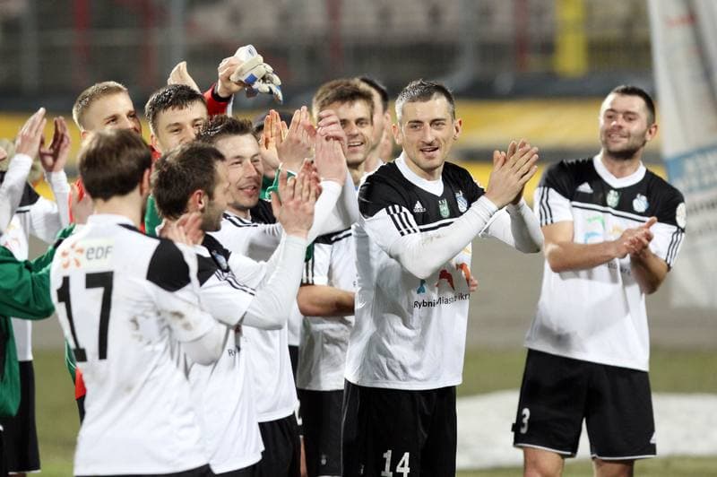 Football. II liga - grupa Zachodnia. Energetyk ROW Rybnik - Tur Turek. 12.04.2013
