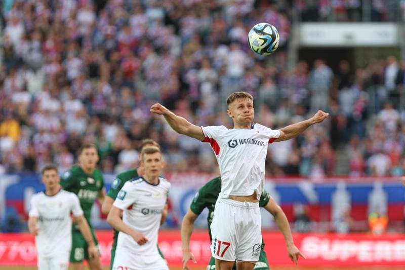 Football. PKO BP Ekstraklasa. Gornik Zabrze - Slask Wroclaw. 14.04.2024