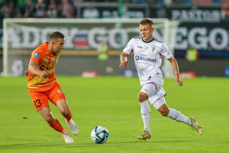 Football. PKO BP Ekstraklasa. Gornik Zabrze - Zaglebie Lubin. 02.10.2023