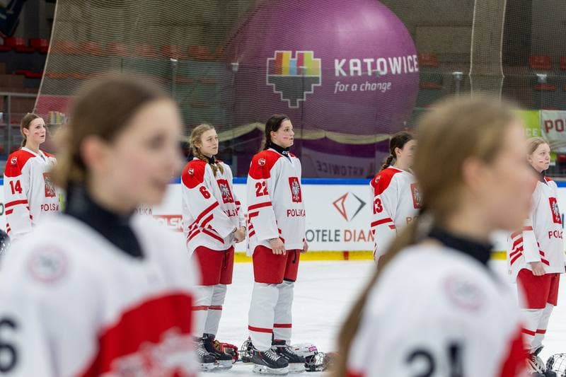 Ice Hockey. Women's U18 World Championship Division 1B. Poland - Denmark. 12.01.2023