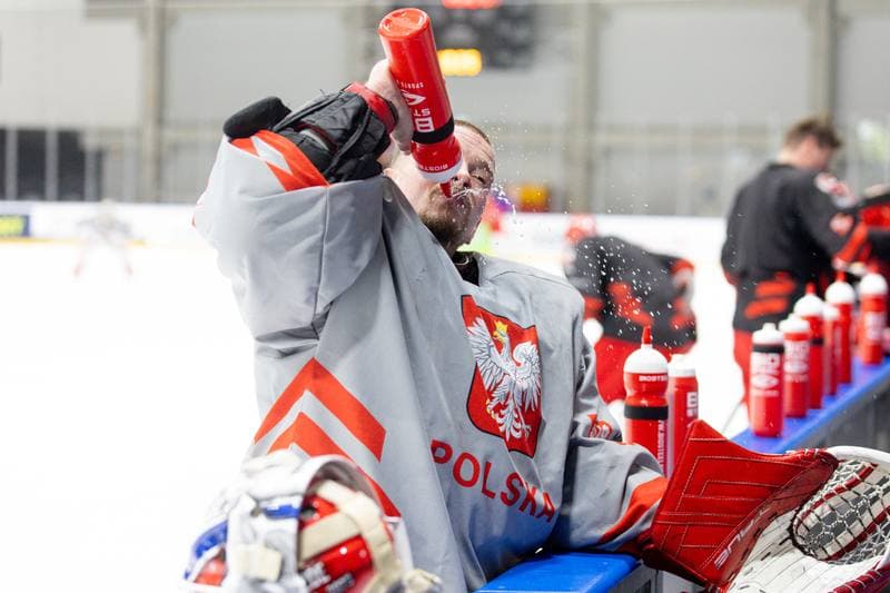 Ice Hockey. Poland national team. Training. 24.04.2024