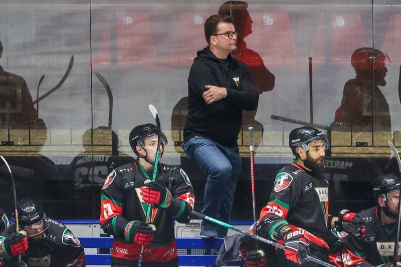 Ice Hockey. Tauron Hokej Liga. Re-Plast Unia Oswiecim - GKS Tychy. 20.10.2023