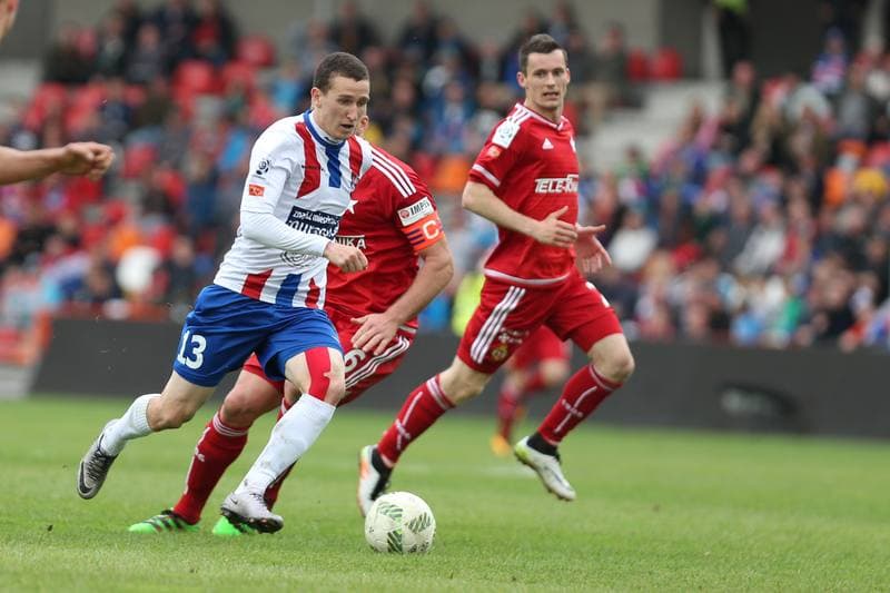 Football. Ekstraklasa. Podbeskidzie Bielsko-Biala - Wisla Krakow. 14.05.2016