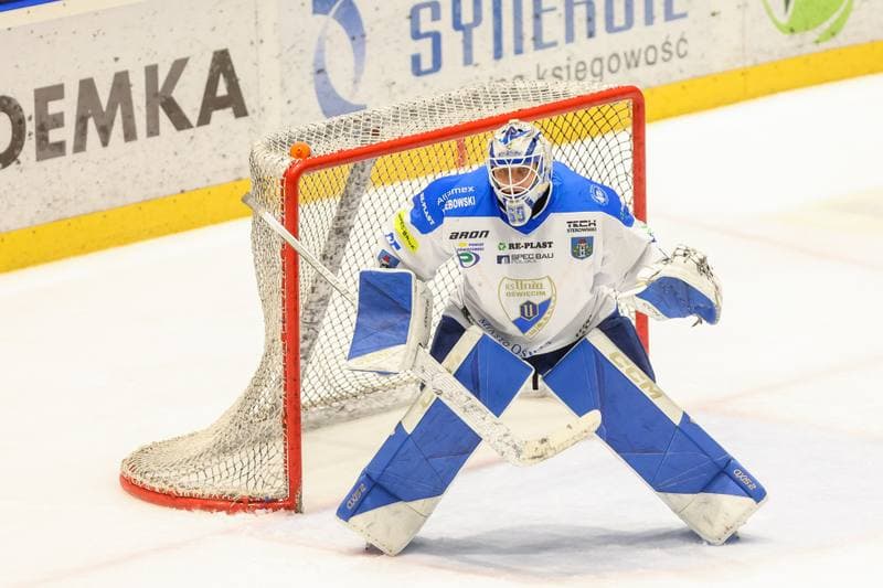 Ice Hockey. Tauron Hokej Liga. Re-Plast Unia Oswiecim - GKS Tychy. 20.10.2023