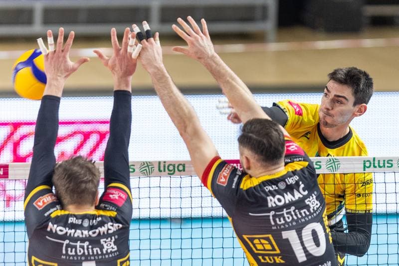 Volleyball. PlusLiga. GKS Katowice - LUK Lublin. 13.01.2023