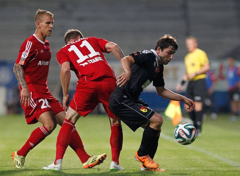 Football. T-Mobile Ekstraklasa. Gornik Zabrze - Jagiellonia Bialystok. 08.08.2014
