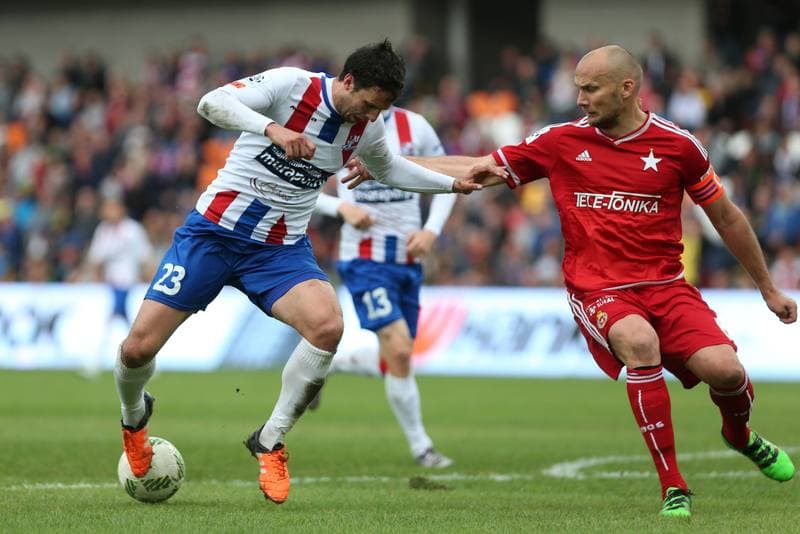 Football. Ekstraklasa. Podbeskidzie Bielsko-Biala - Wisla Krakow. 14.05.2016