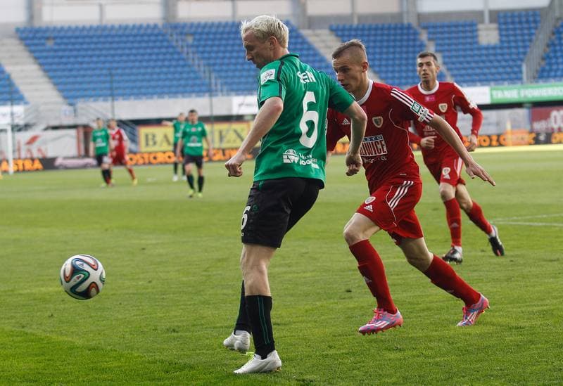 Football. T-Mobile Ekstraklasa. Piast Gliwice - Gornik Leczna. 07.11.2014