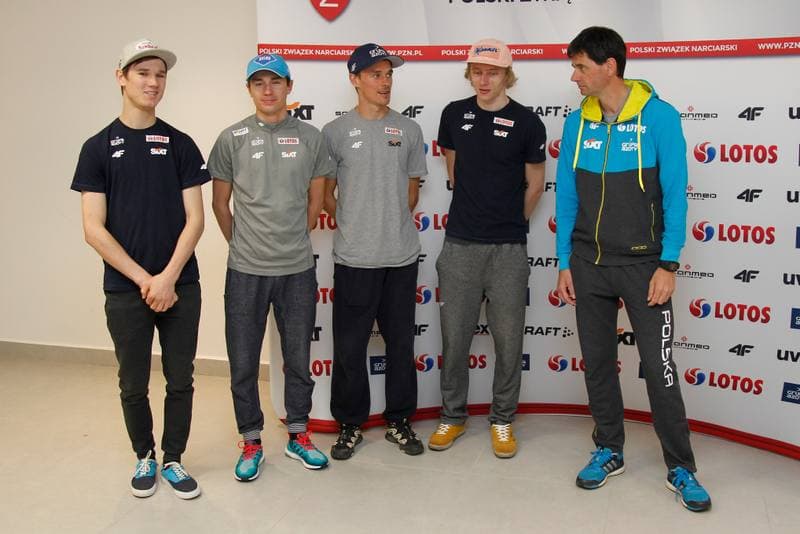 Ski Jumping. Poland national team. Training. 12.05.2016