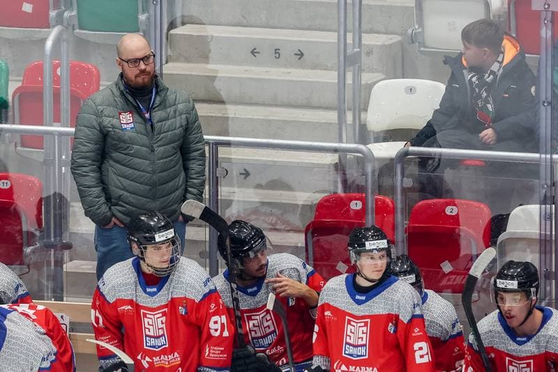 Ice Hockey. Tauron Hokej Liga. Zaglebie Sosnowiec - Marma Ciarko STS Sanok. 26.11.2023